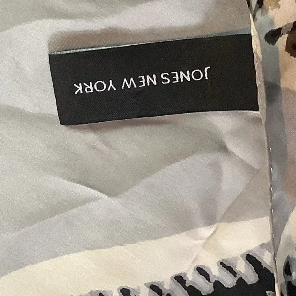 Jones New York silk scarf